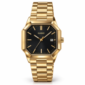 Montres & Accessoires Homme & Femme Montre dorée cadran noir
